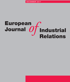 Publication – Article dans la revue « European Journal of Industrial Relations » Publication – Article dans la revue « European Journal of Industrial Relations »