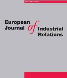 Publication – Article dans la revue « European Journal of Industrial Relations »