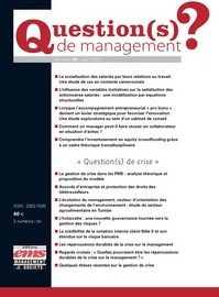 Témoignage dans « Question(s) de management »