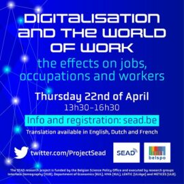 Webinaire 22 avril 2021: Digitalisation and the world of work