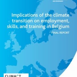 Incidence de la transition climatique sur le marché du travail – Rapport Incidence de la transition climatique sur le marché du travail – Rapport